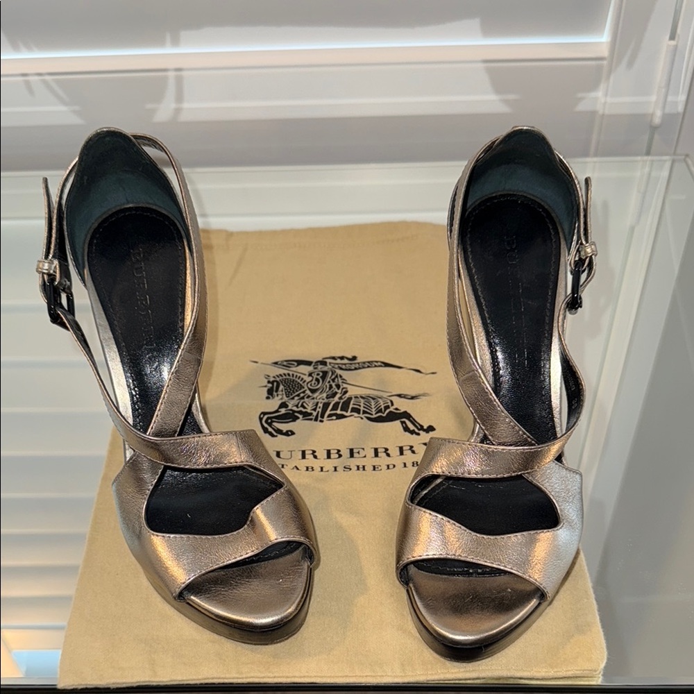 Burberry Women's Pewter Heels